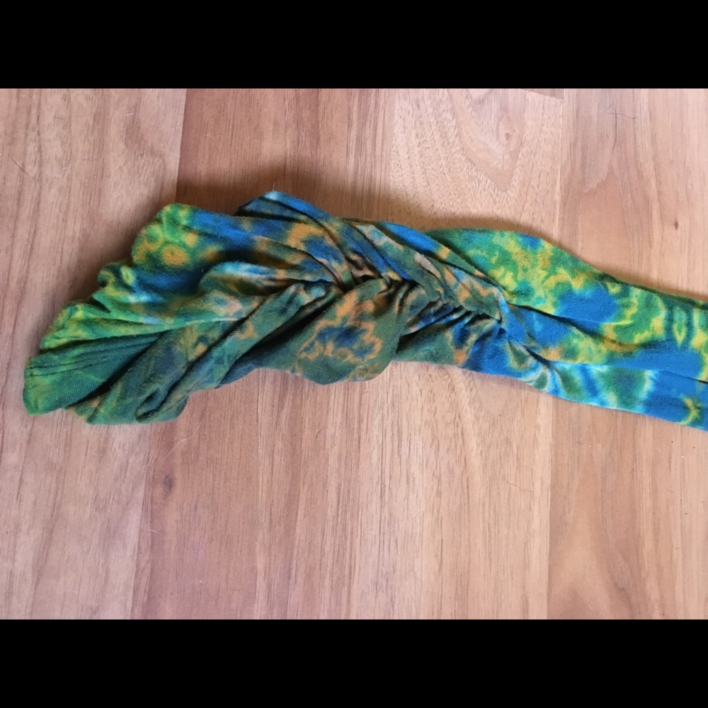One of a kind Hand Tye Died leggings - Picture 2 of 5